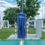 Borne de recharge rapide pour voiture électrique