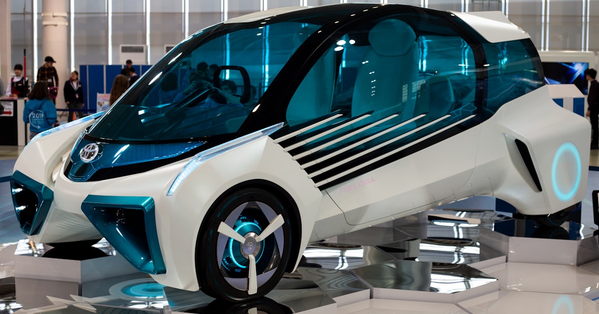 Voiture et station de carburant